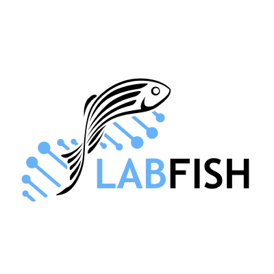 Labfish, the logo - For a science lab working on fish