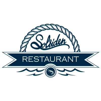 Solsiden restaurant, logoen - For en sjømatrestaurant