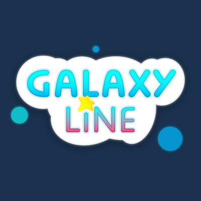 Galaxy line, le logo - Icône du jeu vidéo Galaxy line, le logo - Icône du jeu vidéo