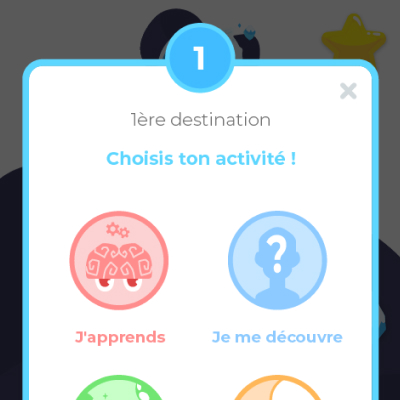 Weeprep - Les interfaces de l'app d'orientation scolaire